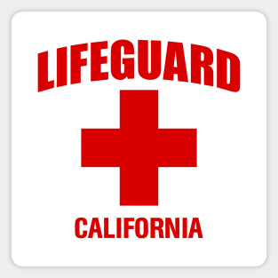 Lifeguard California Magnet